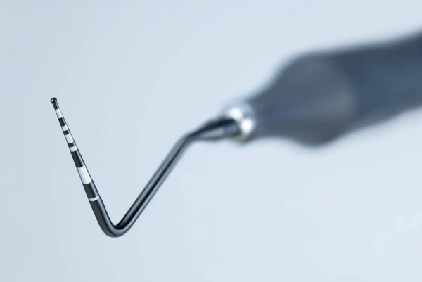 Parodontometer WHO Sonde Prof. Dr. Günay, mit DLC Beschichtung, inklusive Griff